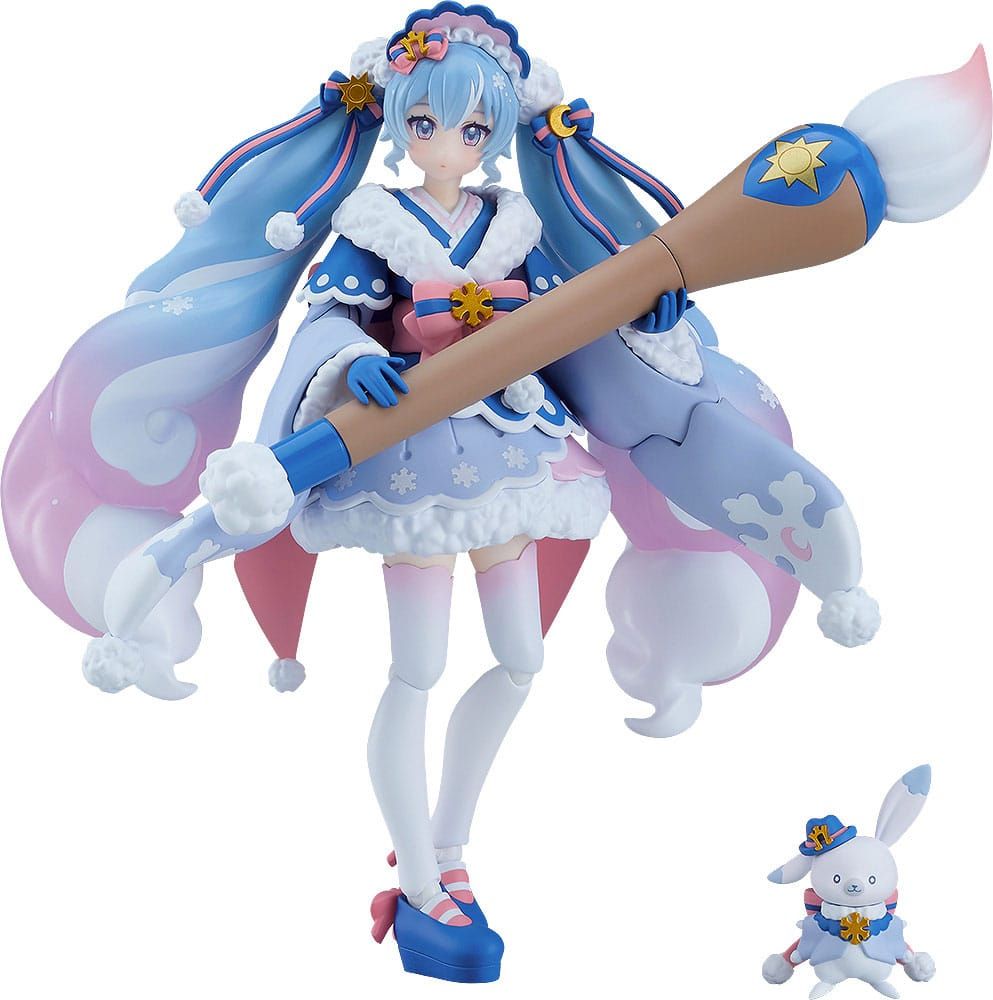 Character Vocal Series 01: Hatsune Miku Figma Action Figure Snow Miku: Serene Winter Ver. 13 cm Max Factory