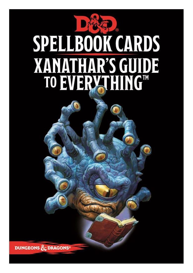 Dungeons & Dragons Spellbook Cards: Xanathar´s Guide to Everything english Wizards of the Coast
