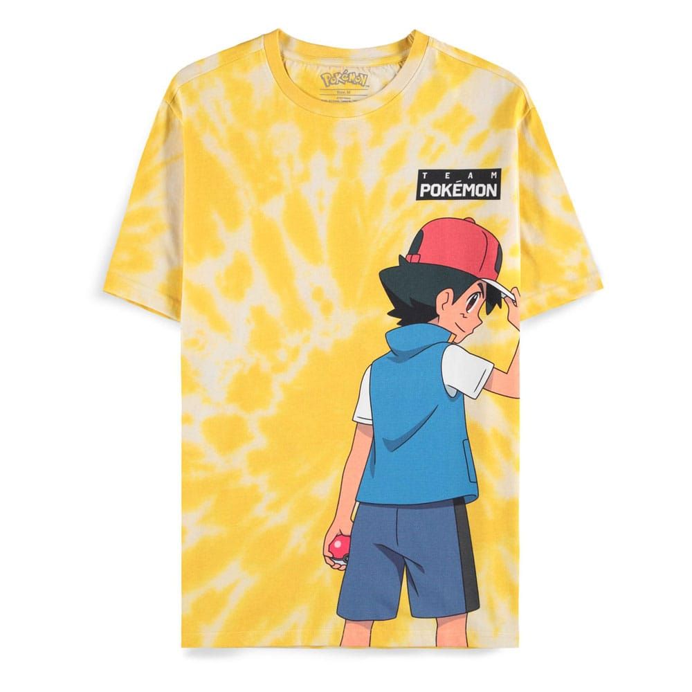 Pokémon T-Shirt Ash and Pikachu Size S Difuzed