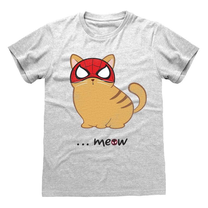 Spider-Man Miles Morales Video Game T-Shirt Meow Size M Heroes Inc