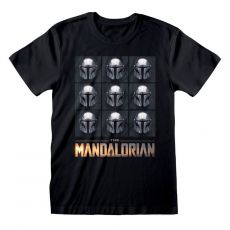 Star Wars The Mandalorian T-Shirt Mando Helmets Size M