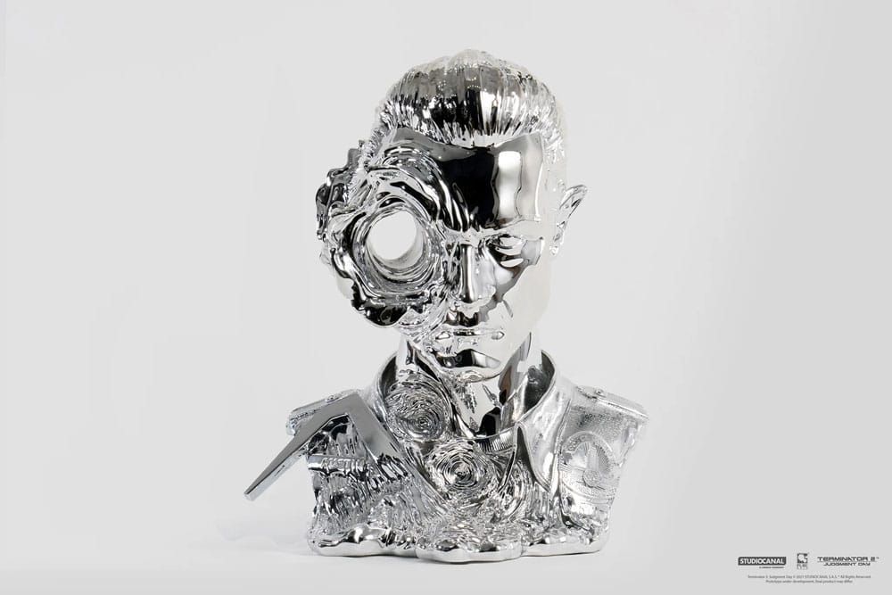 Terminator Replik 1/1 T-1000 Art Mask Liquid Metal Standard Version 44 cm Pure Arts