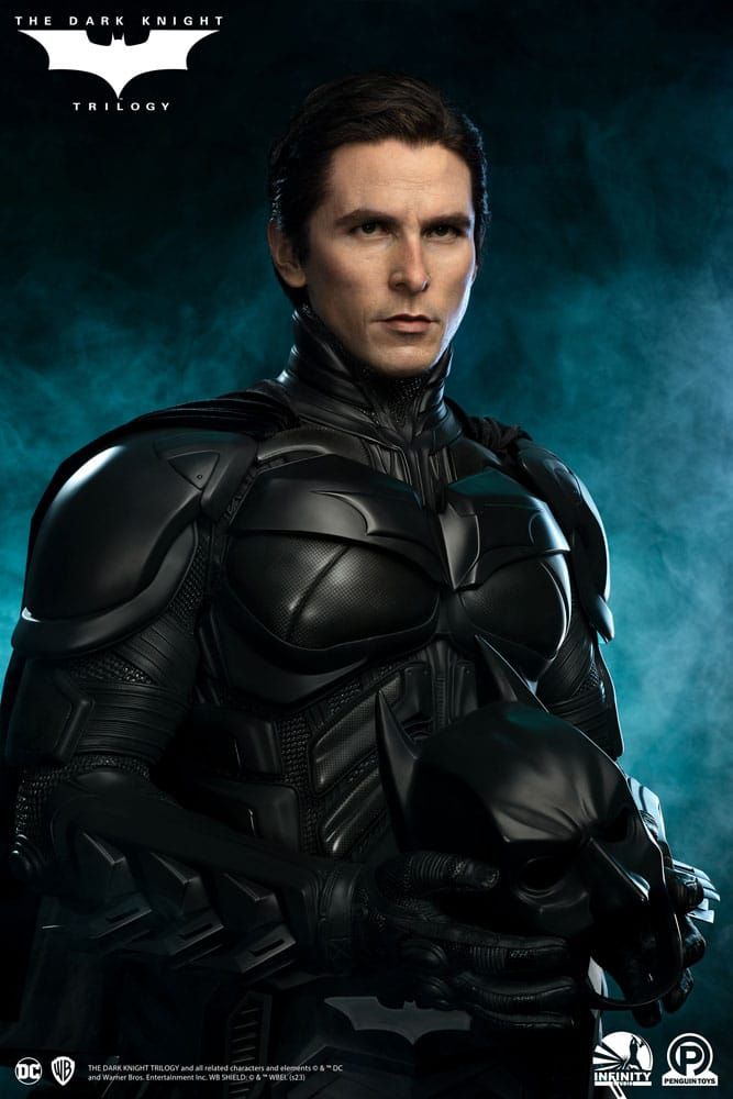 The Dark Knight Trilogy Life-Size Bust Batman (Christian Bale) 91 cm Infinity Studio x Penguin Toys