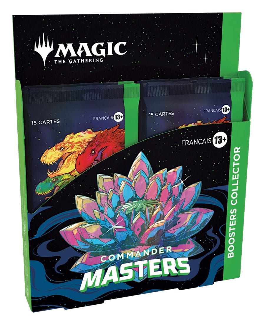 Magic the Gathering Commander Masters Collector Booster Display (4) french Wizards of the Coast