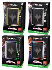 Magic the Gathering Commander Masters Decks Display (4) german Wizards of the Coast