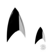 Star Trek Discovery Replica 1/1 Magnetic Black Badge & Pin Set