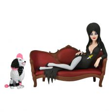 Elvira, Mistress of the Dark Toony Terrors Figure Elvira on Couch 15 cm NECA