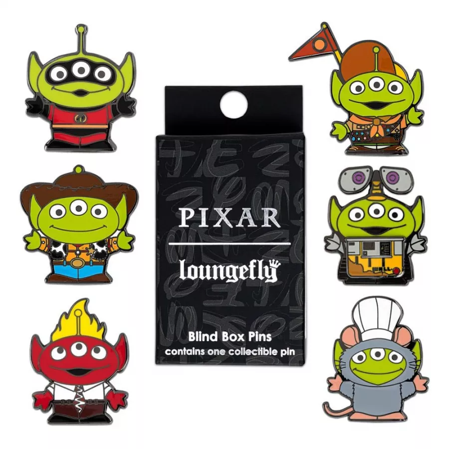 Pixar Loungefly POP! Enamel Pins Aliens 3 cm Assortment (12) Funko
