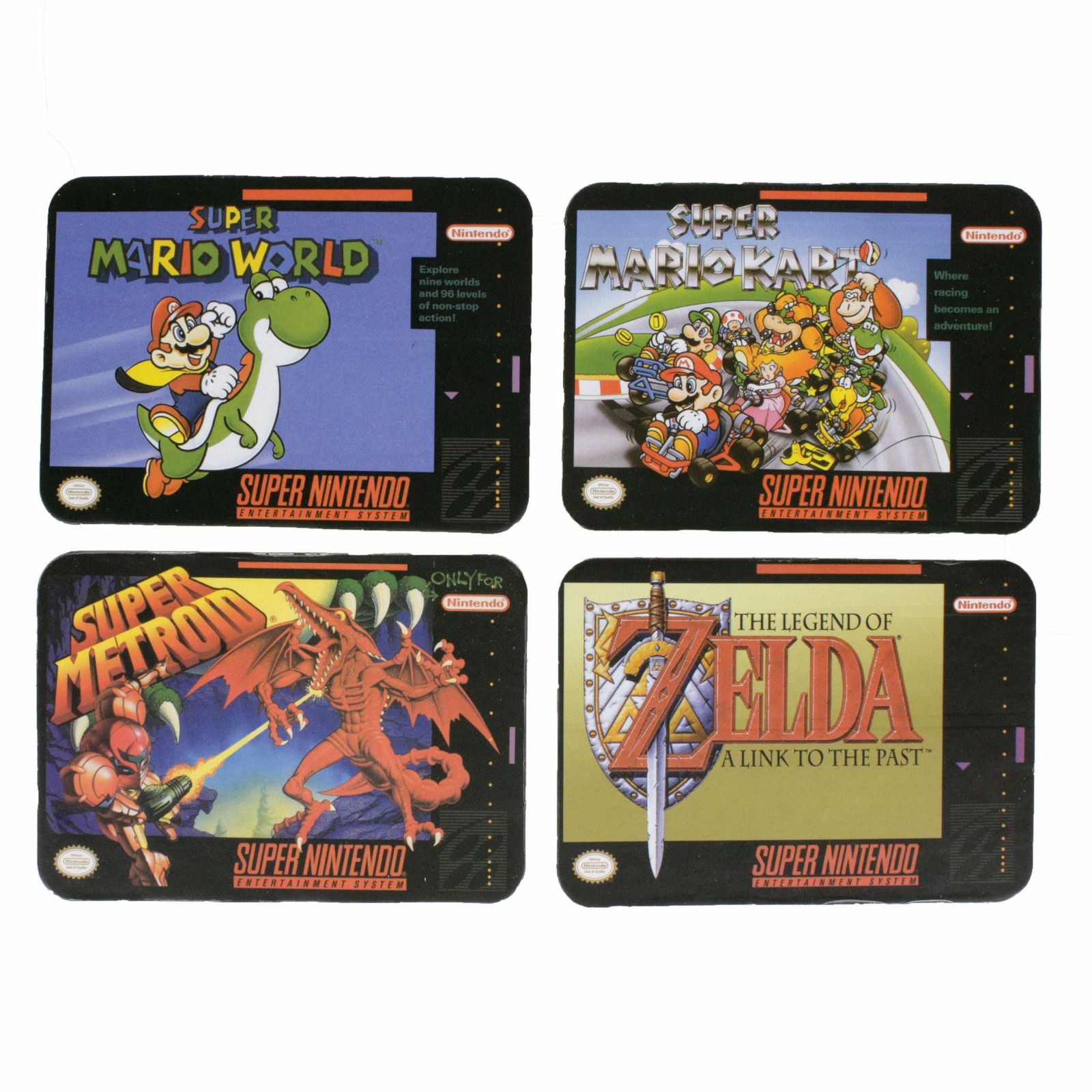 Super Nintendo podtácky 4-Pack Paladone Products