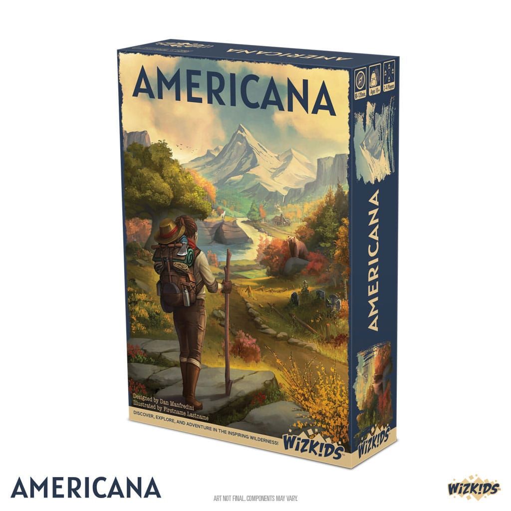 Americana Strategy Game *English Version* Wizkids