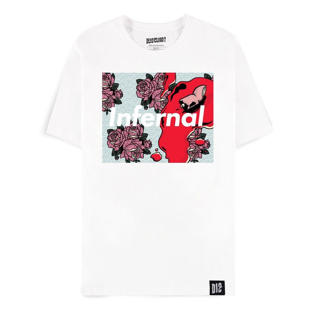 Dead Island 2 T-Shirt Infernal Brand white Size M Difuzed