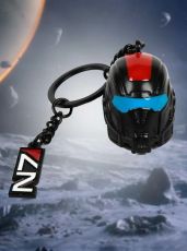 Mass Effect Metal Keychain N7 Helmet