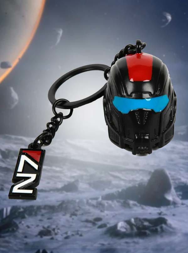 Mass Effect Metal Keychain N7 Helmet DEVplus