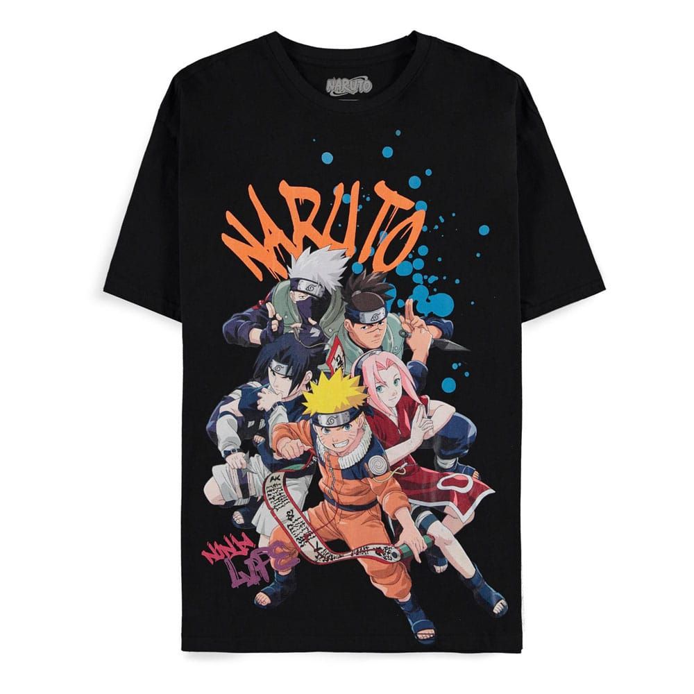 Naruto Shippuden T-Shirt Team Size S Difuzed