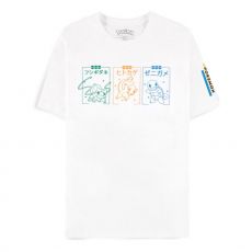 Pokemon T-Shirt Charmander, Bulbasaur, Squirtle Size XL Difuzed