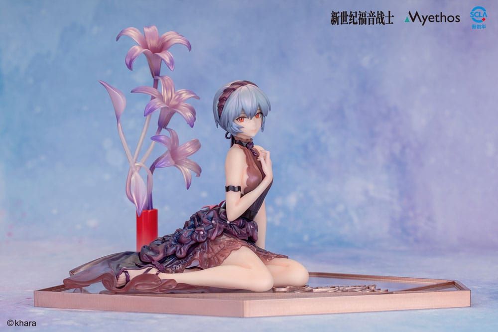Evangelion PVC Statue 1/7 Rei Ayanami: Whisper of Flower Ver. 15 cm Myethos