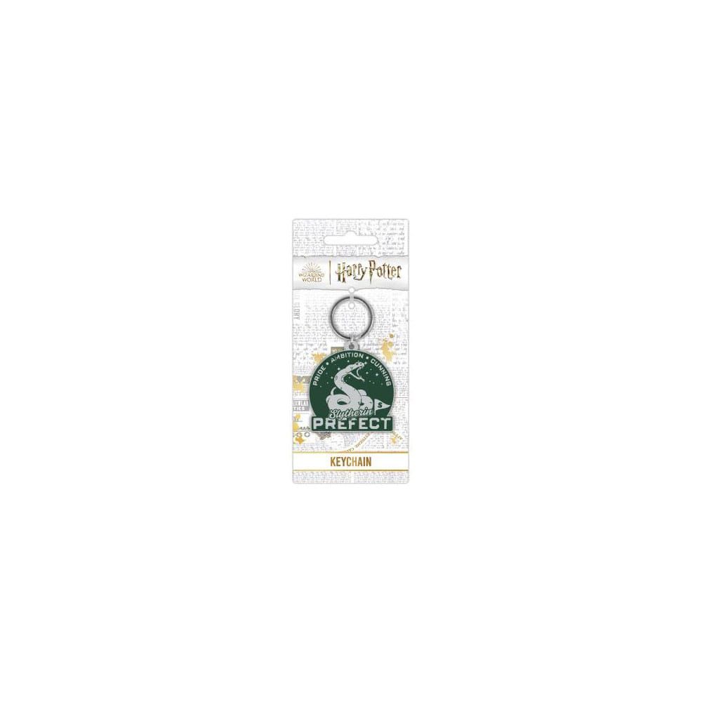 Harry Potter Rubber Keychain Clubhouse Slytherin 6 cm Pyramid International