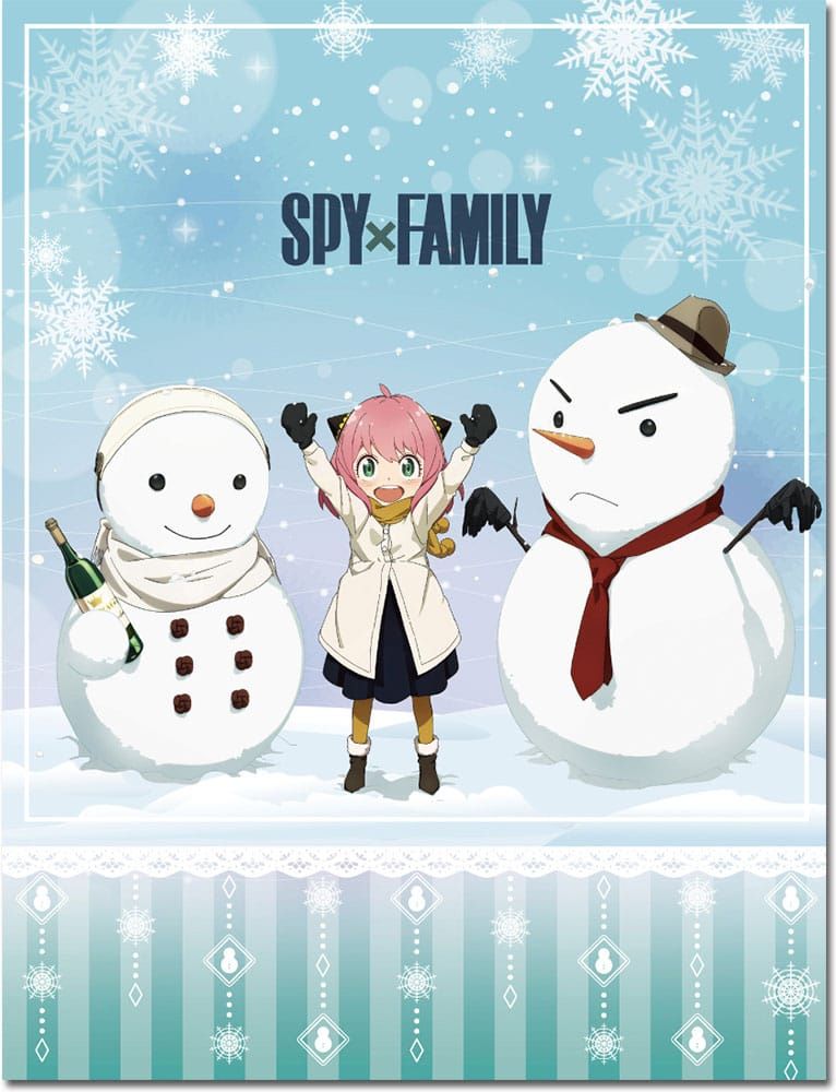 Spy x Family Blanket Snowman and Anya 117 x 152 cm GEE