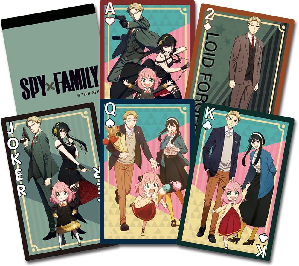 Spy x Family Playing Cards Forger Family GEE
