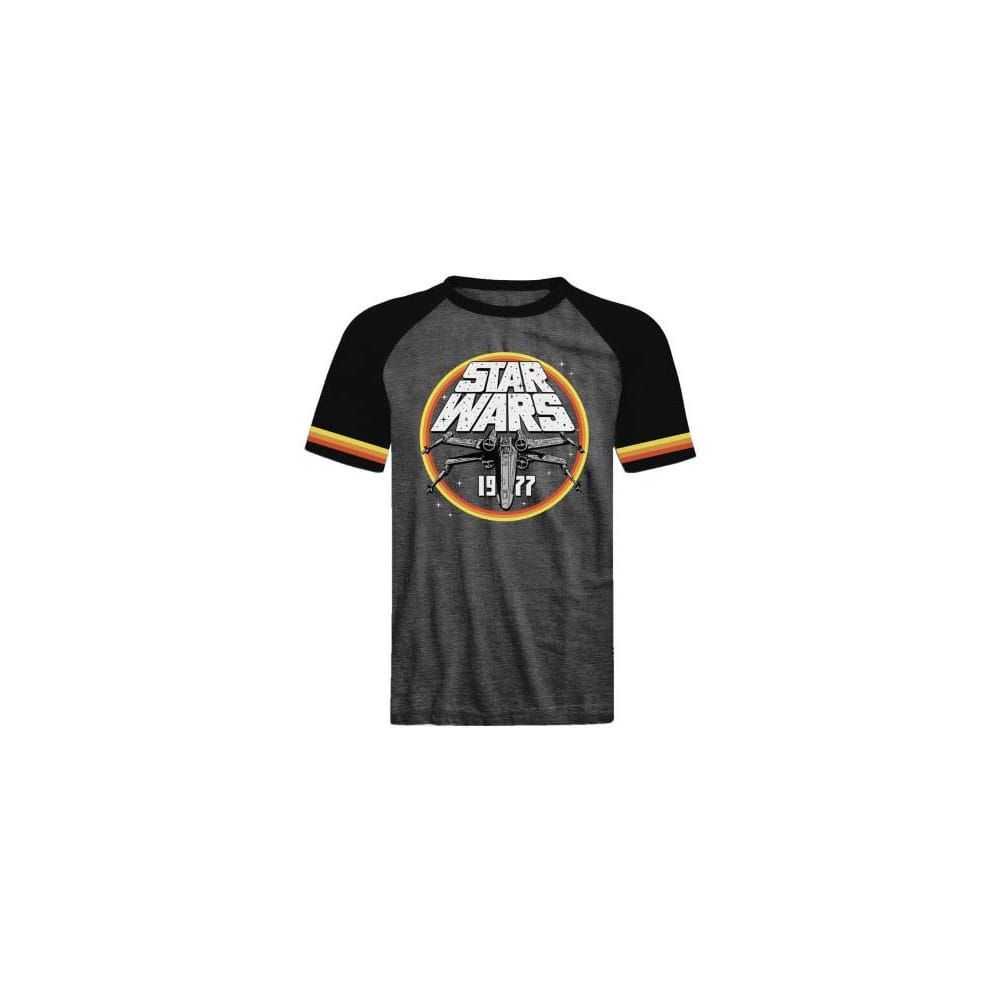 Star Wars T-Shirt 1977 Circle Size L Heroes Inc