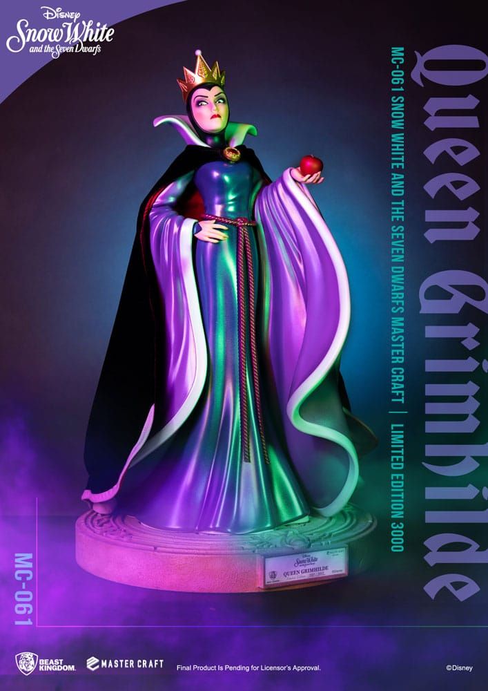 Disney Snow White and the Seven Dwarfs Master Craft Statue Queen Grimhilde 41 cm Beast Kingdom Toys