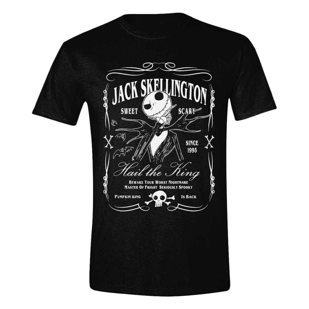 Disney The Nightmare Before Christmas T-Shirt Jack Skellington Label Size S PCMerch