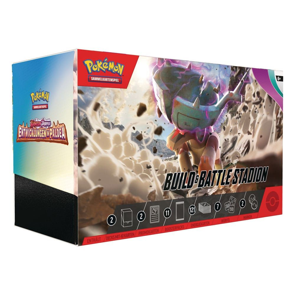 Pokémon Karmesin & Purpur: Entwicklungen in Paldea Build & Battle Stadium *German Version* Pokémon Company International