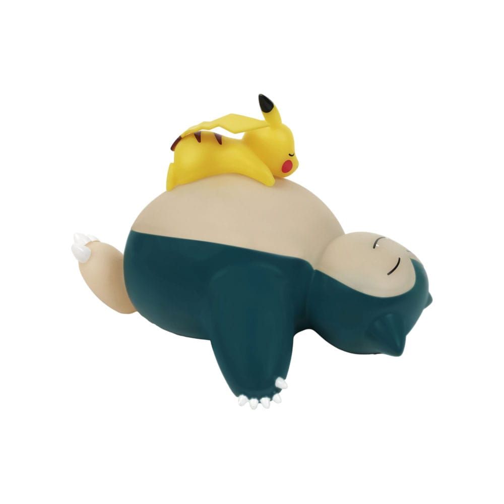 Pokémon LED Light Snorlax and Pikachu Sleeping 25 cm Teknofun