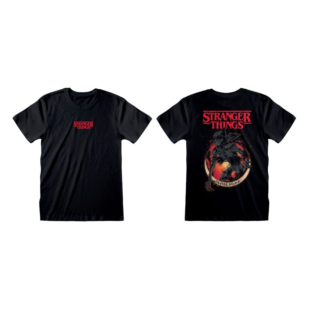 Stranger Things T-Shirt Demogorgon Upside Down Size XL Heroes Inc
