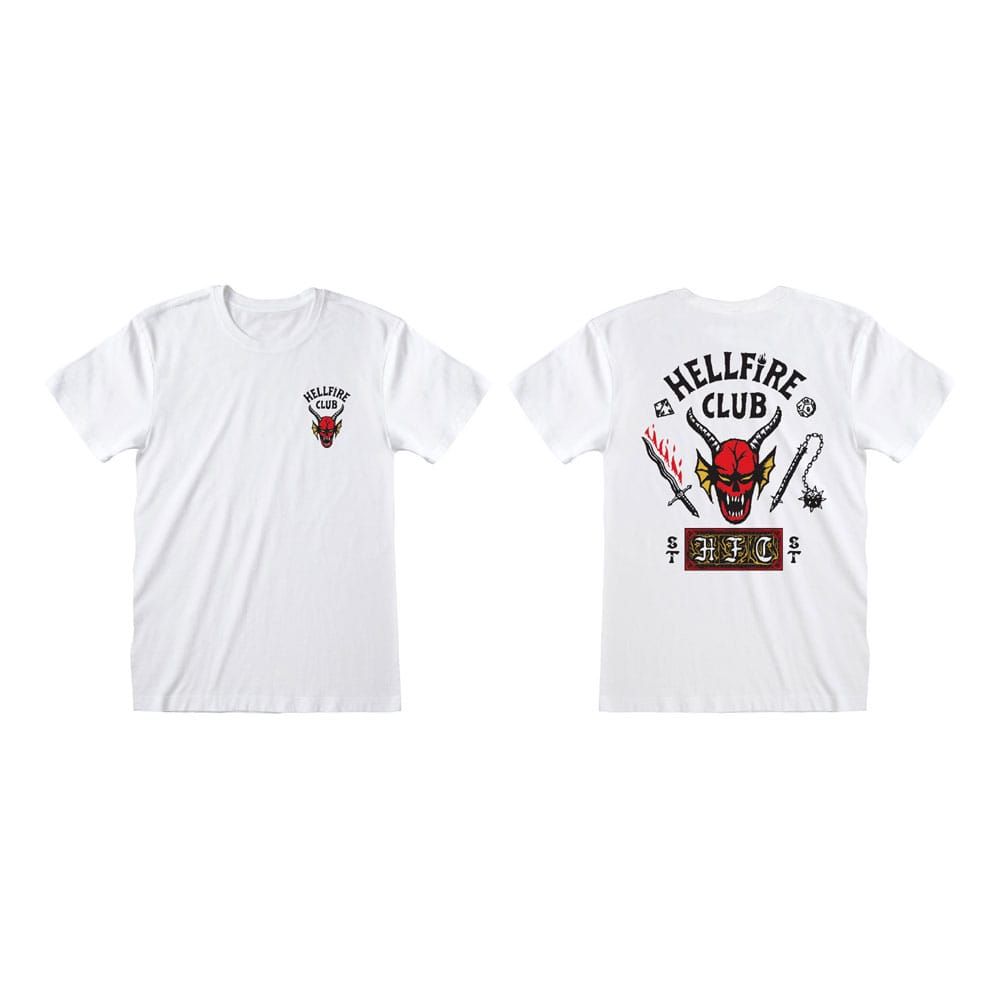 Stranger Things T-Shirt Hellfire Club Size S Heroes Inc