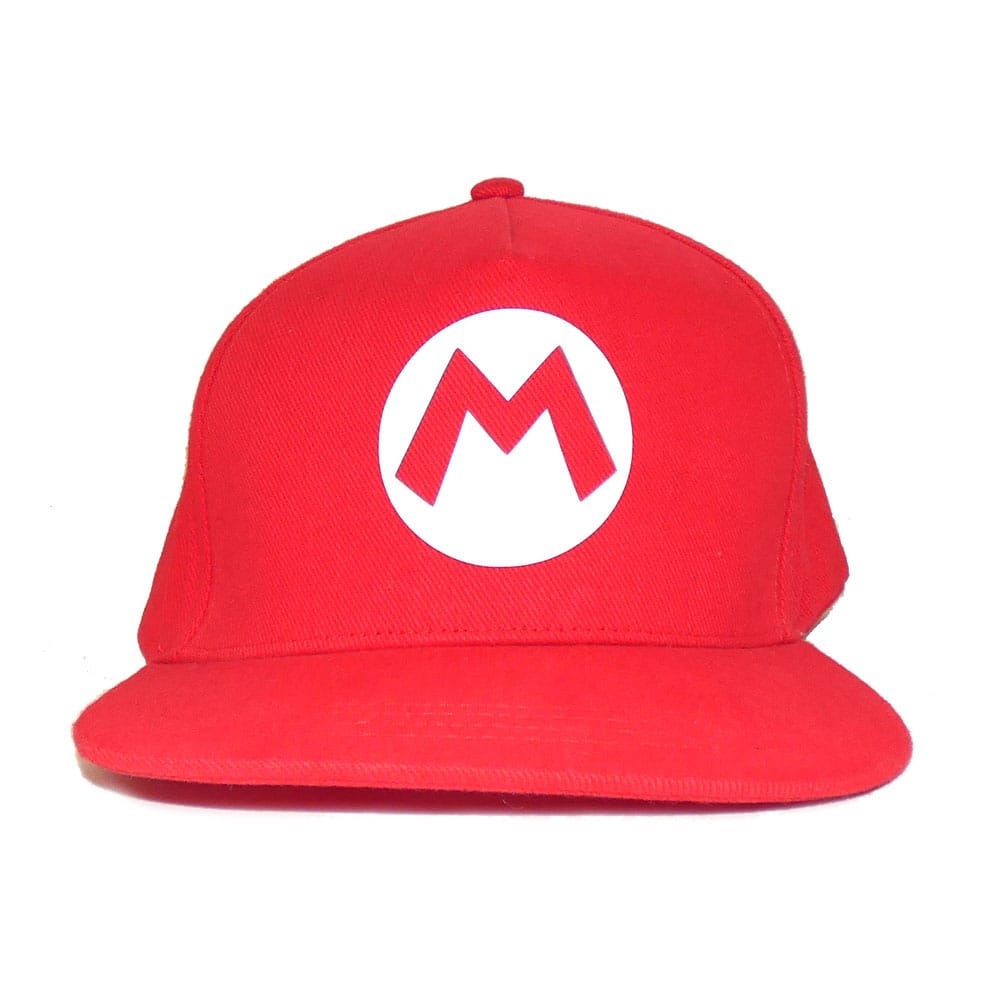 Super Mario Snapback Cap Mario Badge Heroes Inc