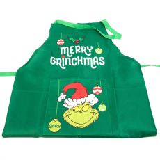 The Grinch cooking apron Christmas Grinch