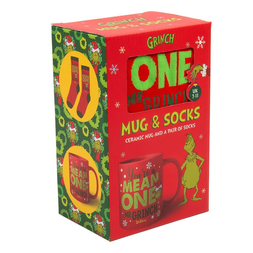 The Grinch Cup & Sock Set Fizz Creations