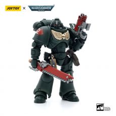 Warhammer 40k Action Figure 1/18 Dark Angels Intercessors Sergeant Rakiel 12 cm Joy Toy (CN)