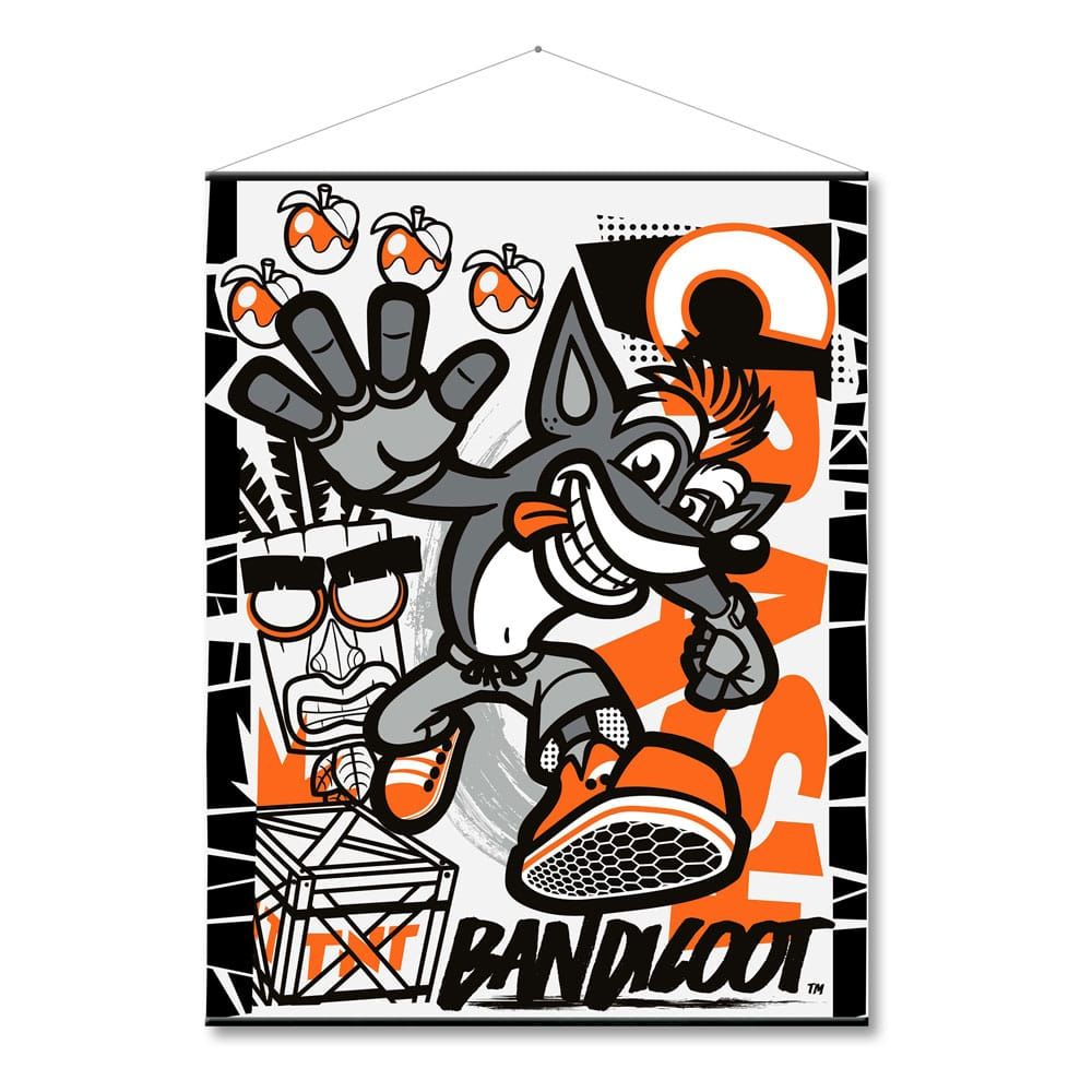 Crash Bandicoot Poster Canvas Poster DEVplus