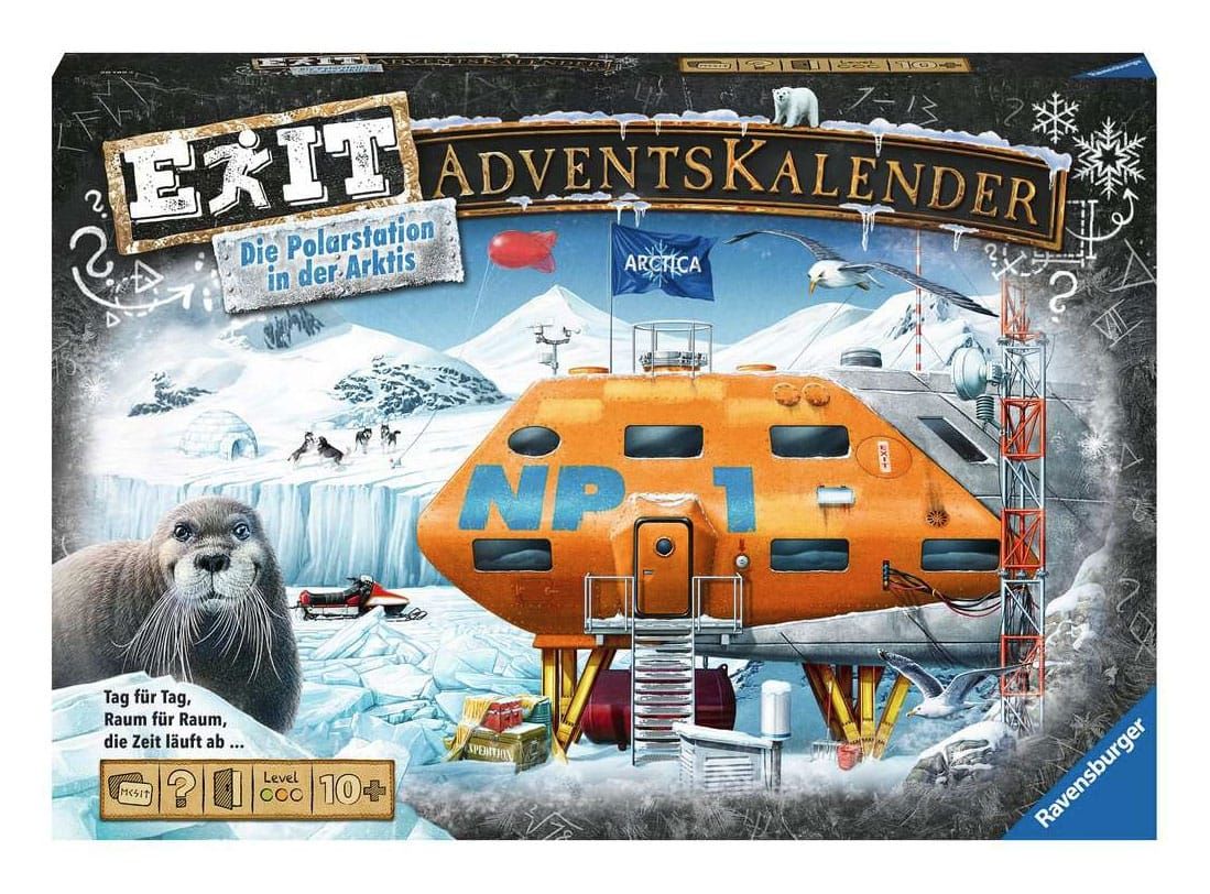 EXIT Advent Calendar Die Polarstation in der Arktis *German Version* Ravensburger