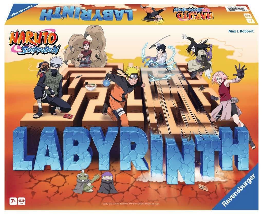 Naruto Shippuden Board Game Labyrinth Ravensburger
