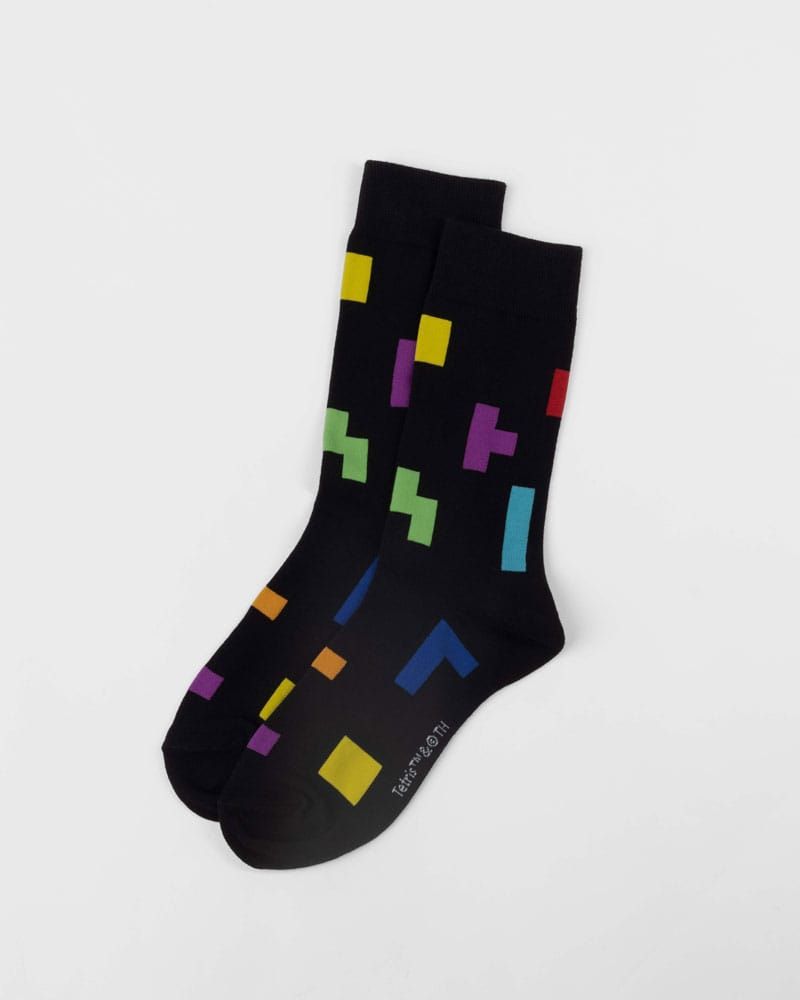 Tetris Socks Tetriminos Pattern ItemLab