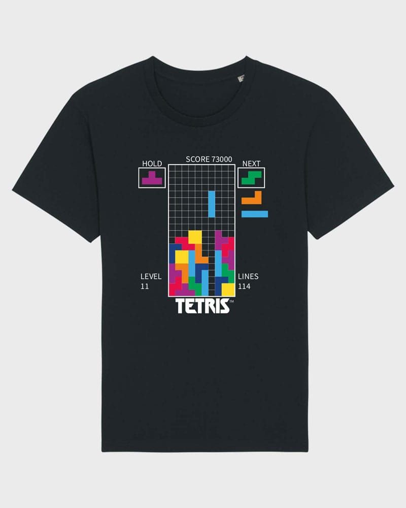 Tetris T-Shirt 90s Gameplay Size L ItemLab