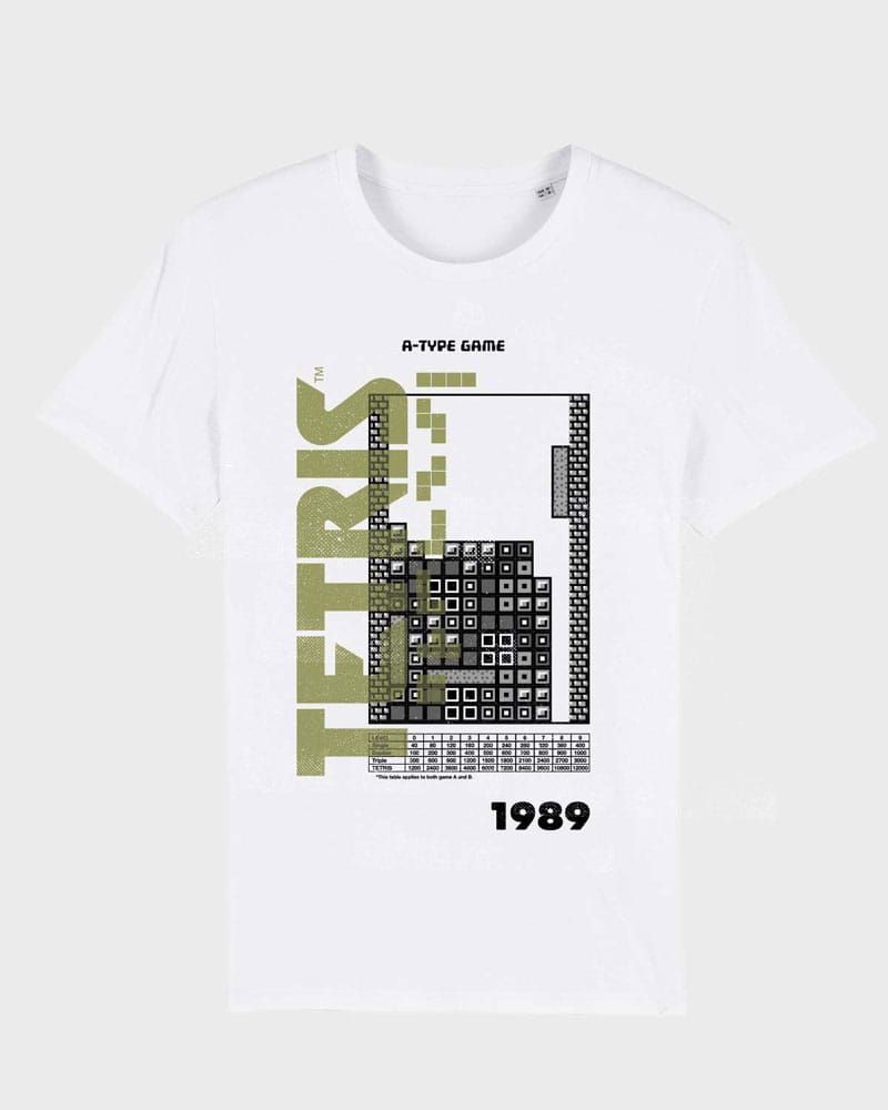 Tetris T-Shirt Classic Gameplay Size L ItemLab