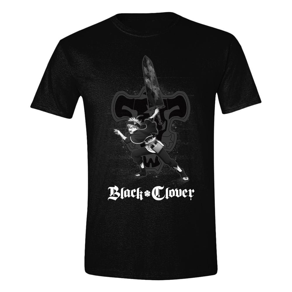 Black Clover T-Shirt Mono Clover Size L PCMerch