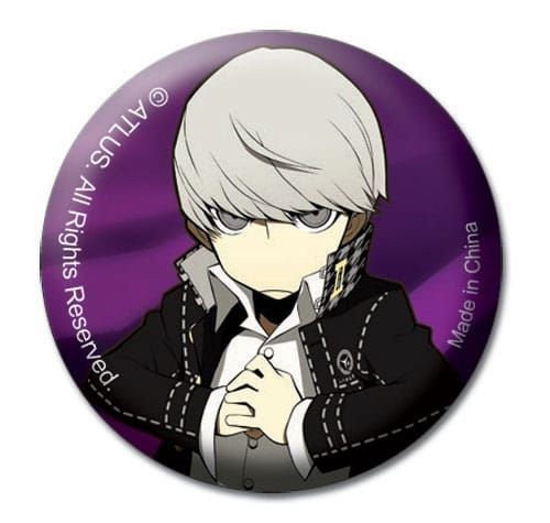 Persona Q metal Pin Badge Protagonist P4 GEE