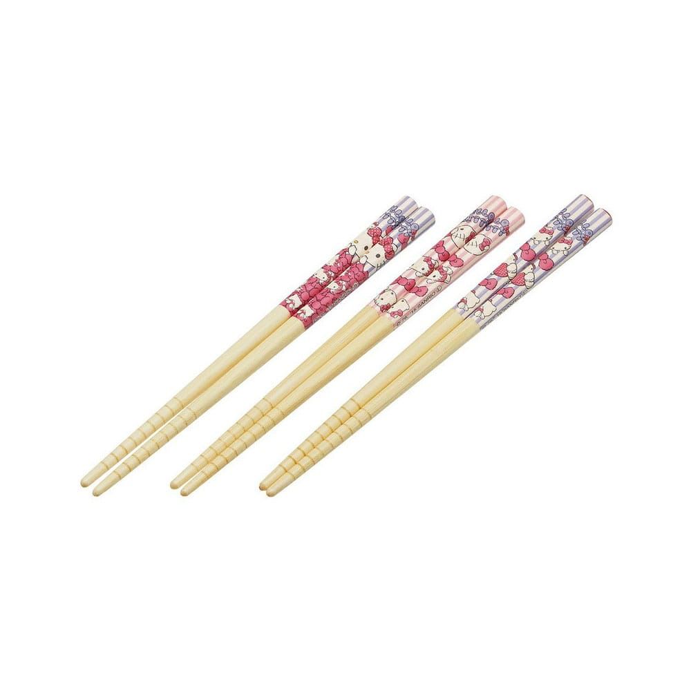Hello Kitty Bamboo Chopsticks Set Hello Kitty Skater