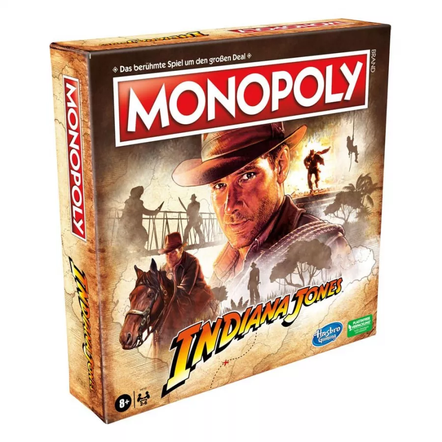 Indiana Jones Board Game Monopoly *German Version* Hasbro