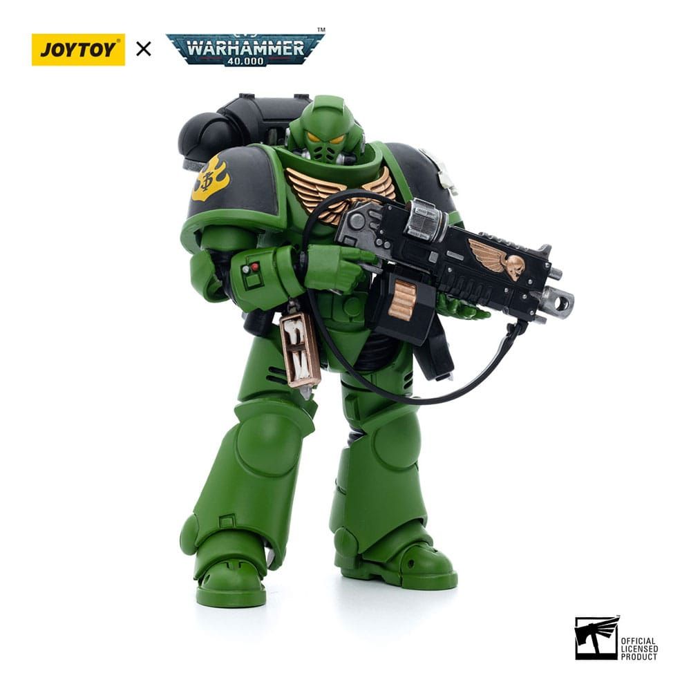 Warhammer 40k Action Figure 1/18 Salamanders Intercessors Brother Haecule 12 cm Joy Toy (CN)