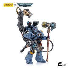 Warhammer 40k Action Figure 1/18 Space Wolves Iron Priest Jorin Fellhammer 12 cm Joy Toy (CN)