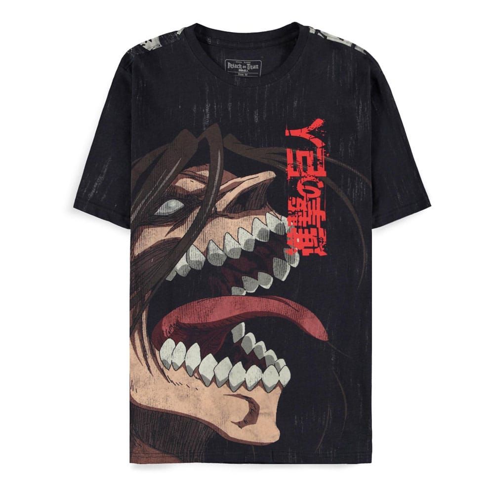 Attack on Titan T-Shirt AOP Size S Difuzed