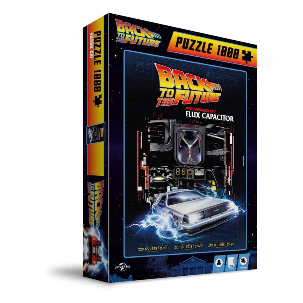 Back to the Future Puzzle Powered by Flux Capacitor SD Toys