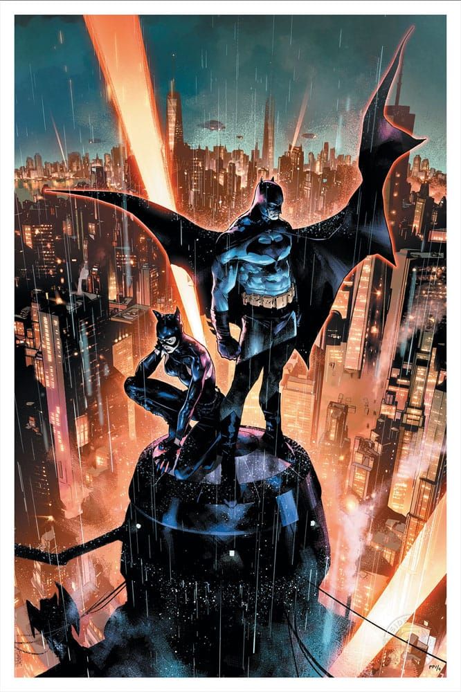 DC Comics Art Print Batman & Catwoman 41 x 61 cm - unframed Sideshow Collectibles