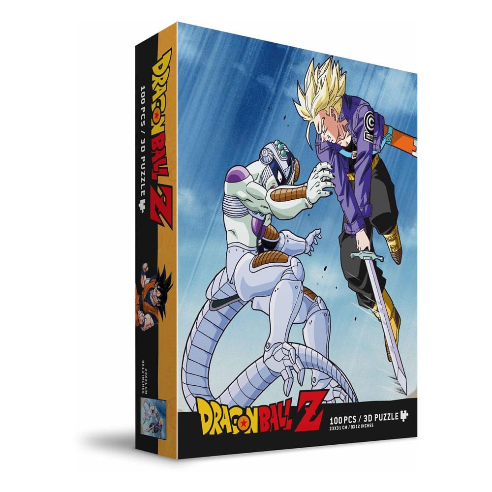 Dragon Ball Z Jigsaw Puzzle with 3D-Effect Trunks vs Frieza (100 pieces) SD Toys